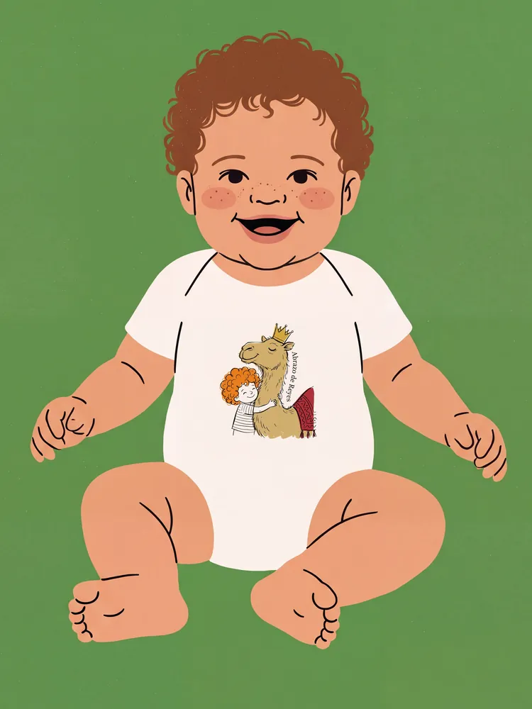 Abrazo de Reyes · Baby onesie