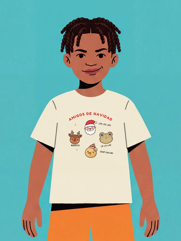 Christmas friends · Youth tee