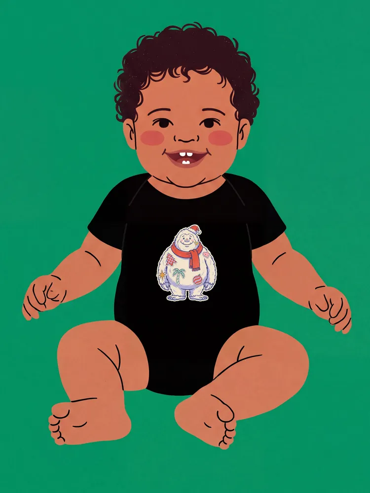 Calcomanías · Baby onesie
