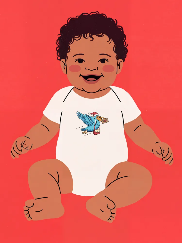 Correo del Polo Norte · Baby onesie