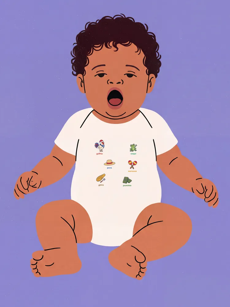 Cositas de Navidad · Baby onesie