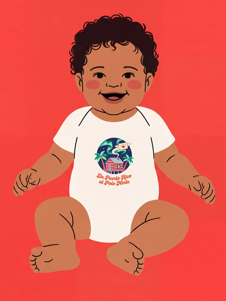 De Puerto Rico al Polo Norte · Baby onesie