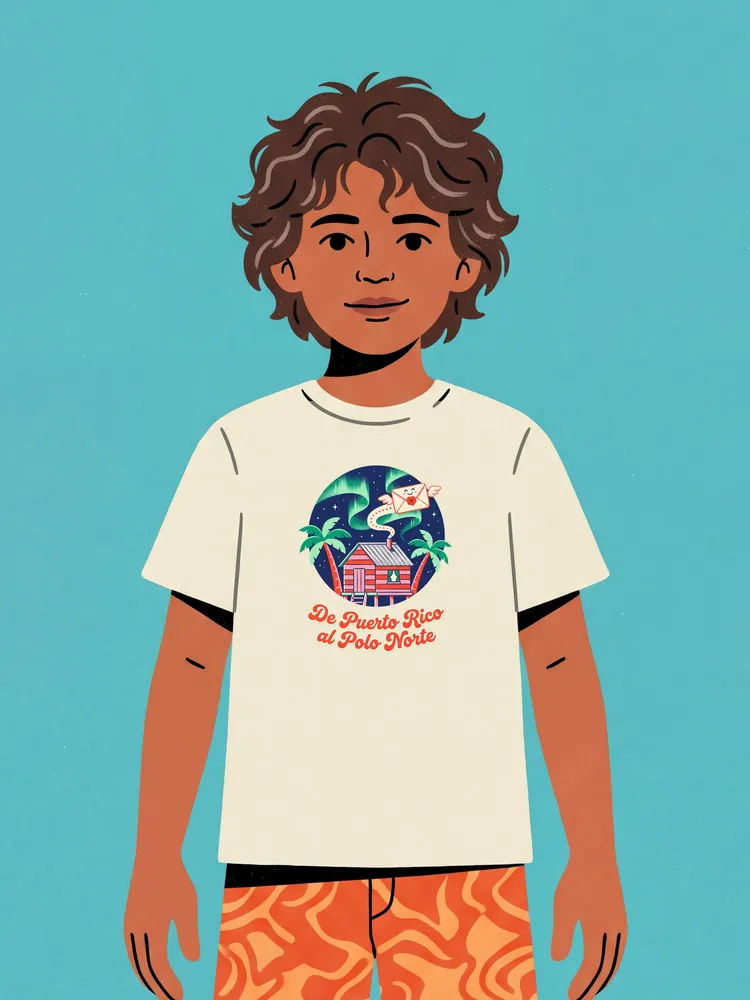 De Puerto Rico al Polo Norte · Youth tee