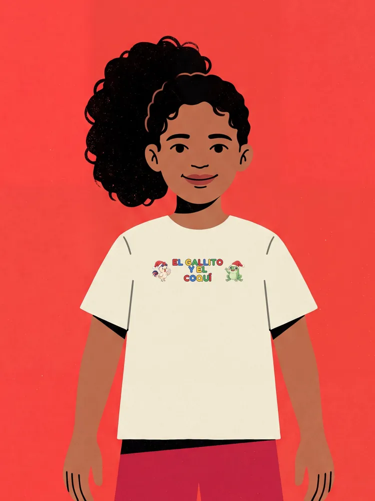 El gallito y el coquí · Youth tee