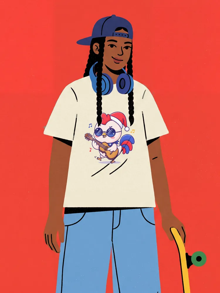 El Gallo · Oversized tee