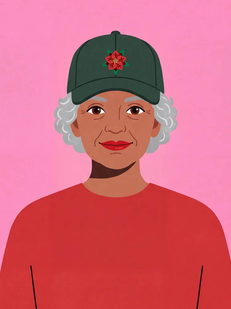 Flor de Pascua cap · Cap