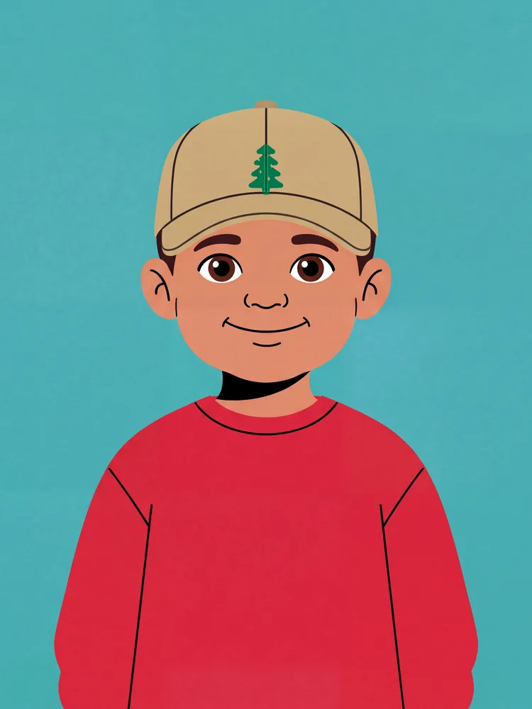 Pine youth cap · Youth cap