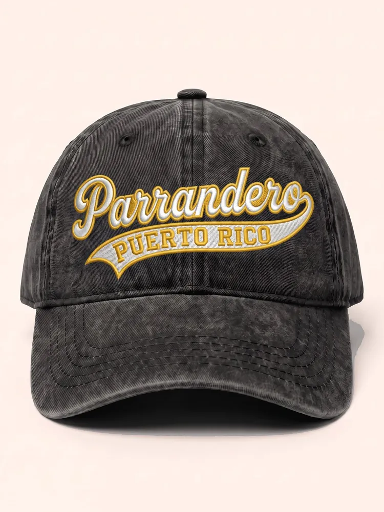 Parrandero cap · Puerto Rico · Cap · Black