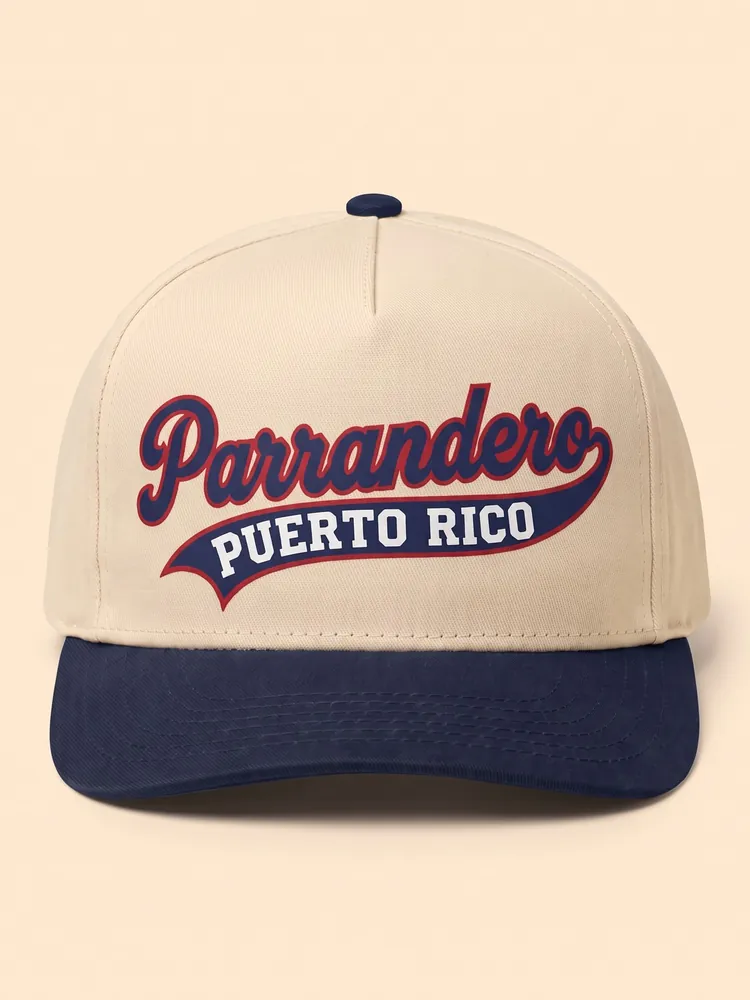 Puerto Rico cap · 5-panel · Cap · Navy / Natural