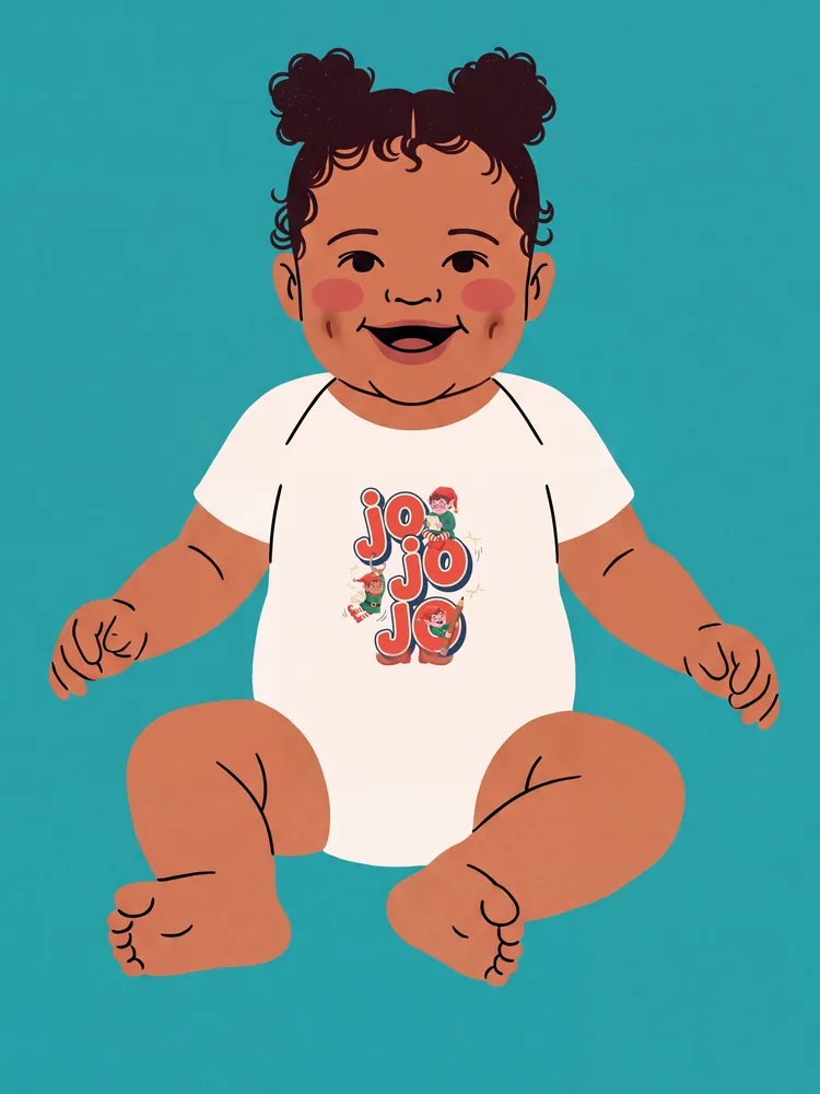 jo jo jo · Baby onesie