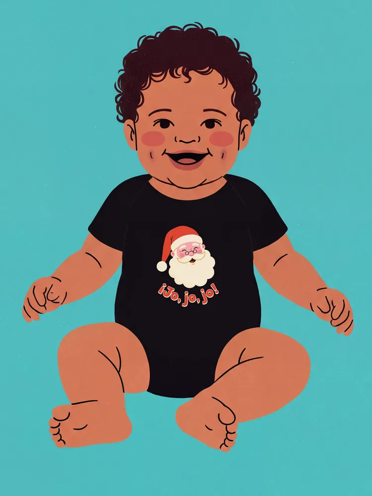 ¡Jo, jo, jo! · Baby onesie
