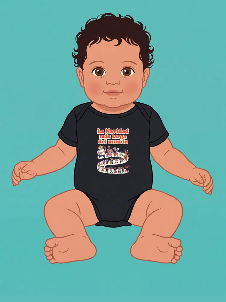 La Navidad más larga del mundo · Baby onesie