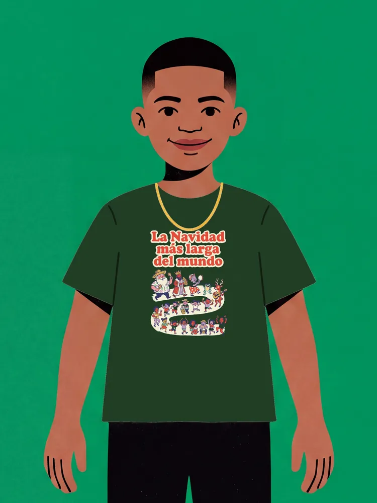 La Navidad más larga del mundo · Youth tee