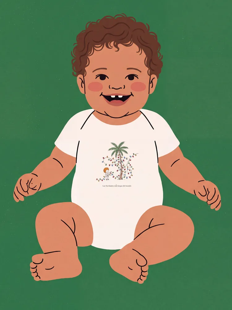 Las Navidades más largas del mundo · Baby onesie