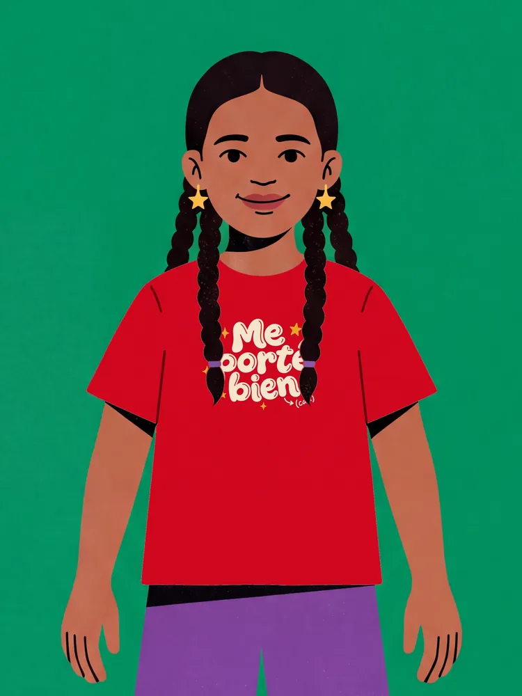 Me porté bien · cream · Youth tee