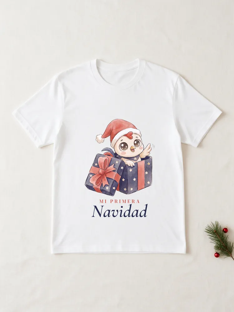Mi primera Navidad · Toddler tee · White