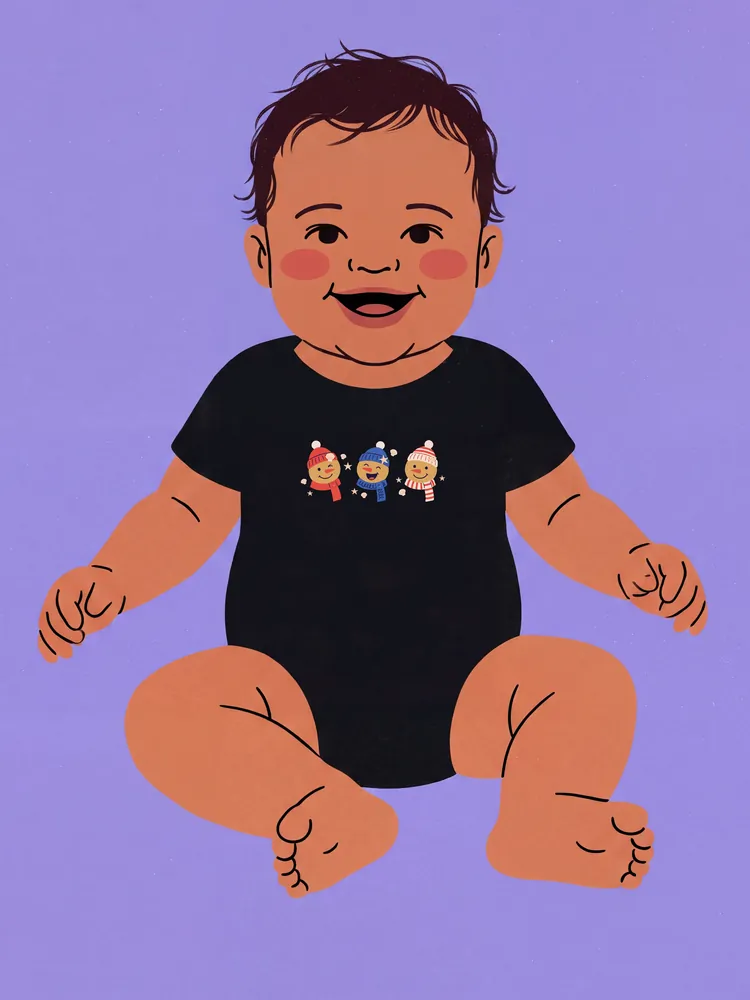 Muñecos de arena · Baby onesie