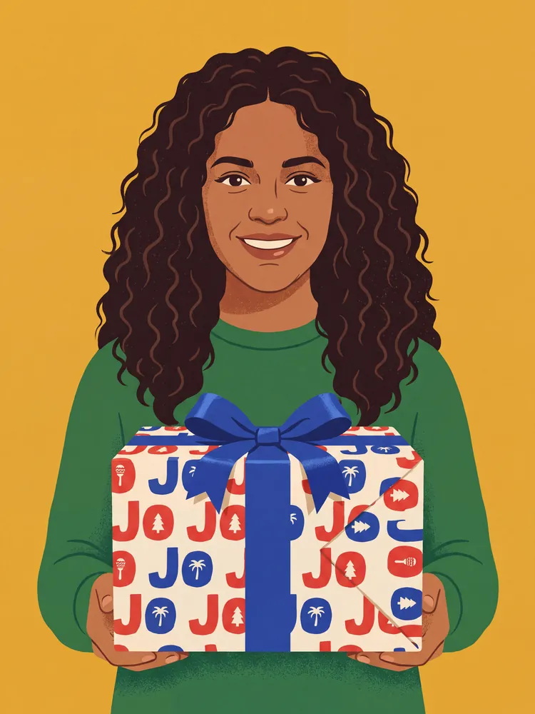 JO JO gift wrap · Roll