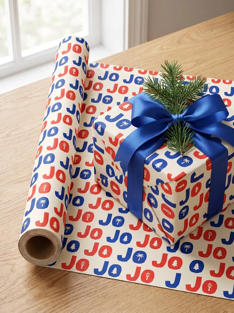 JO JO gift wrap · Roll