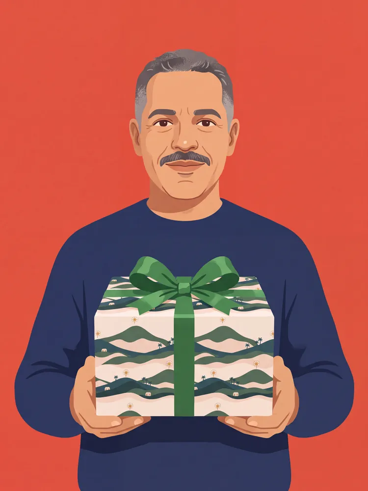 La Cordillera gift wrap · Roll