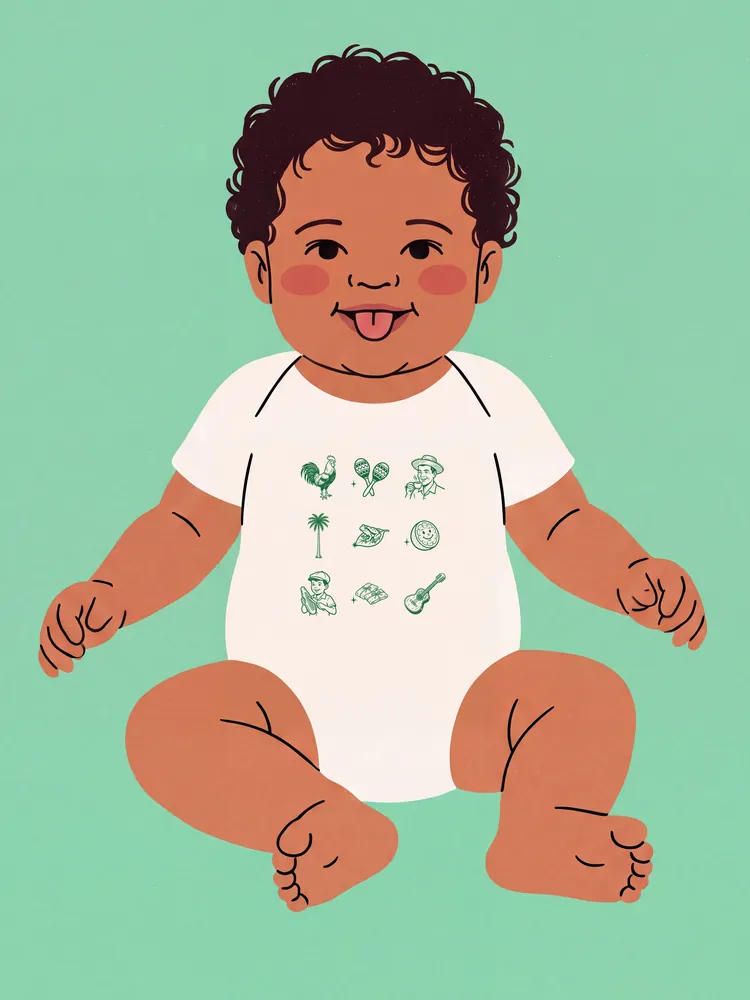 Parranda since forever · Baby onesie