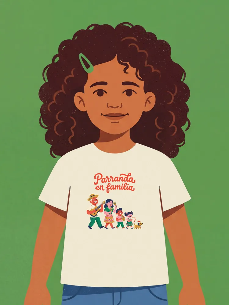 Parranda en familia · Youth tee