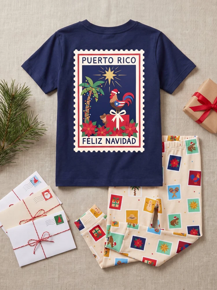 Sellos del Polo Norte pajamas · Tee and leggings