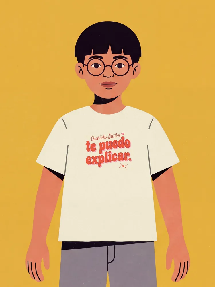 Querido Santa: te puedo explicar. · Youth tee