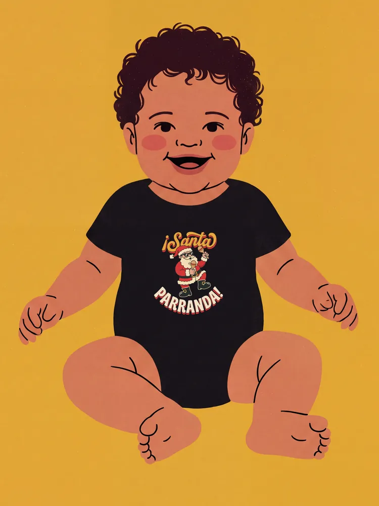 ¡Santa Parranda! · Baby onesie