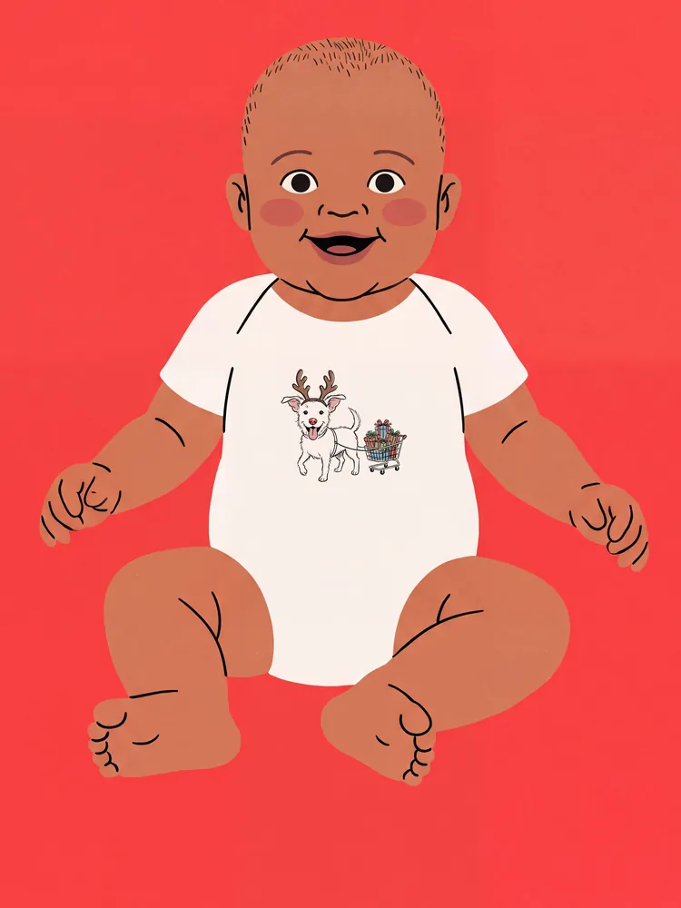 Sato de Santa · Baby onesie