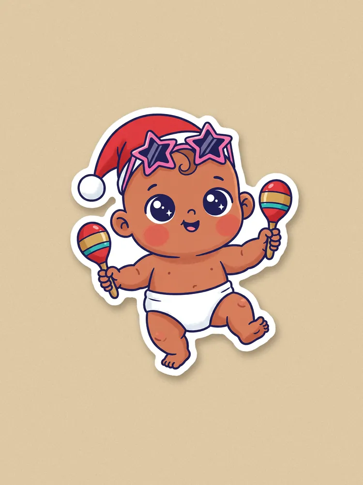 Party baby sticker · Sticker