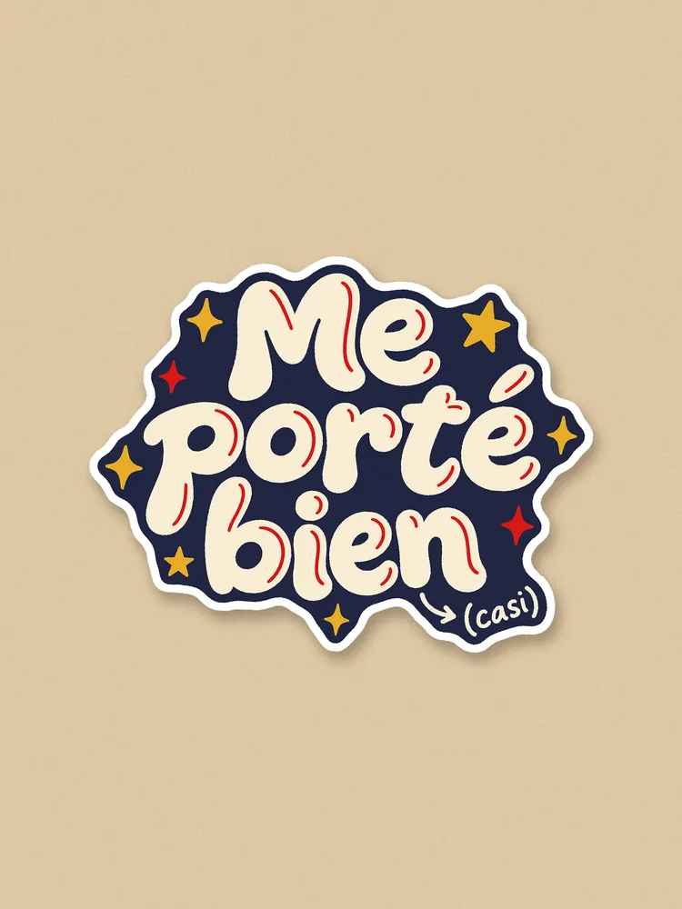 Me porté bien sticker · Sticker