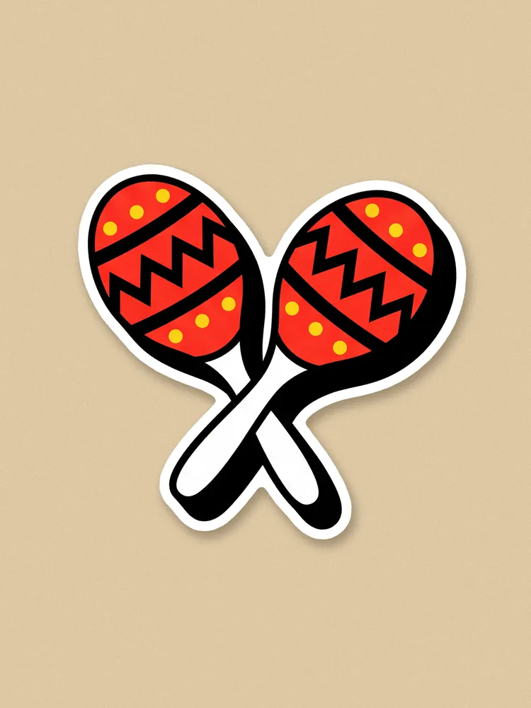 Maracas sticker · Sticker