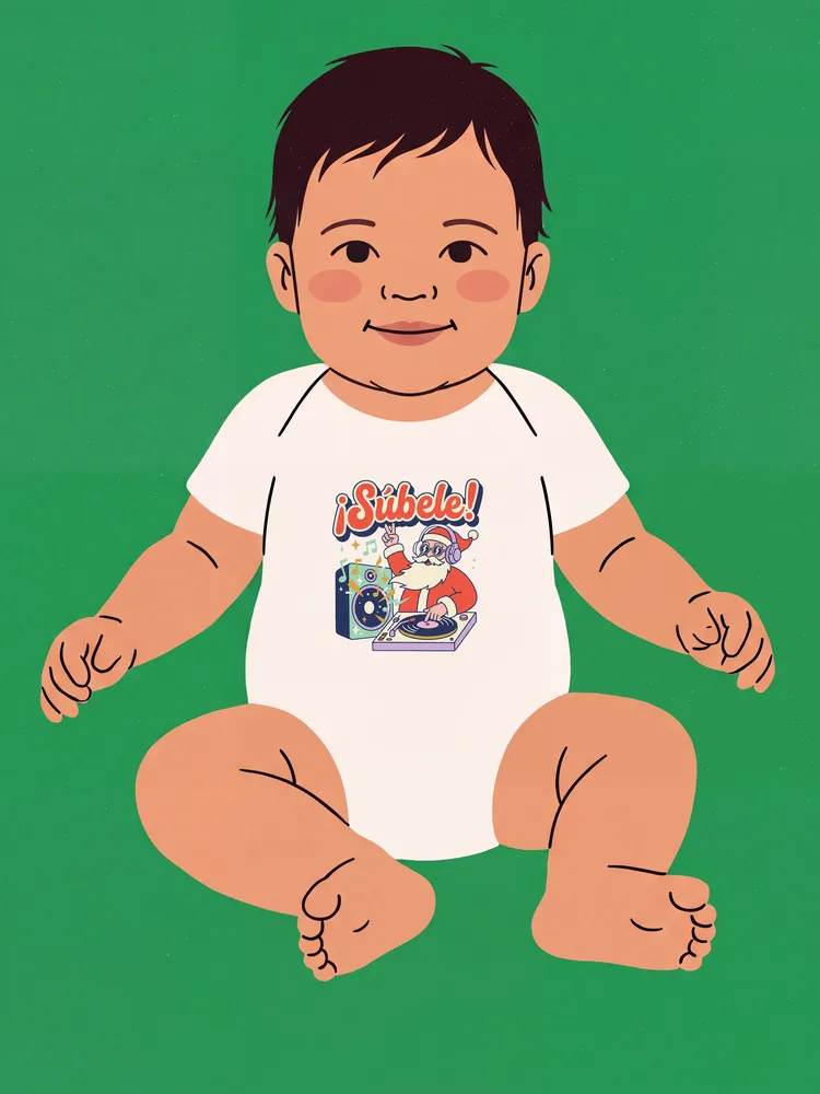 ¡Súbele! · Baby onesie