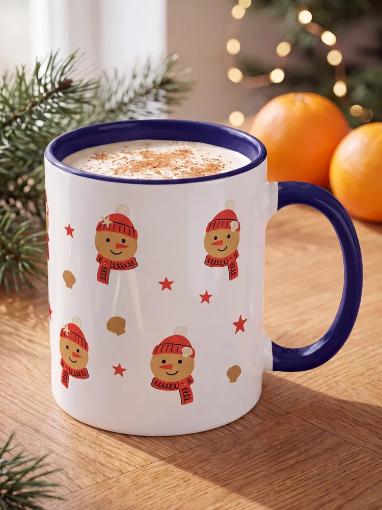 Sand snowmen mug · Ceramic mug