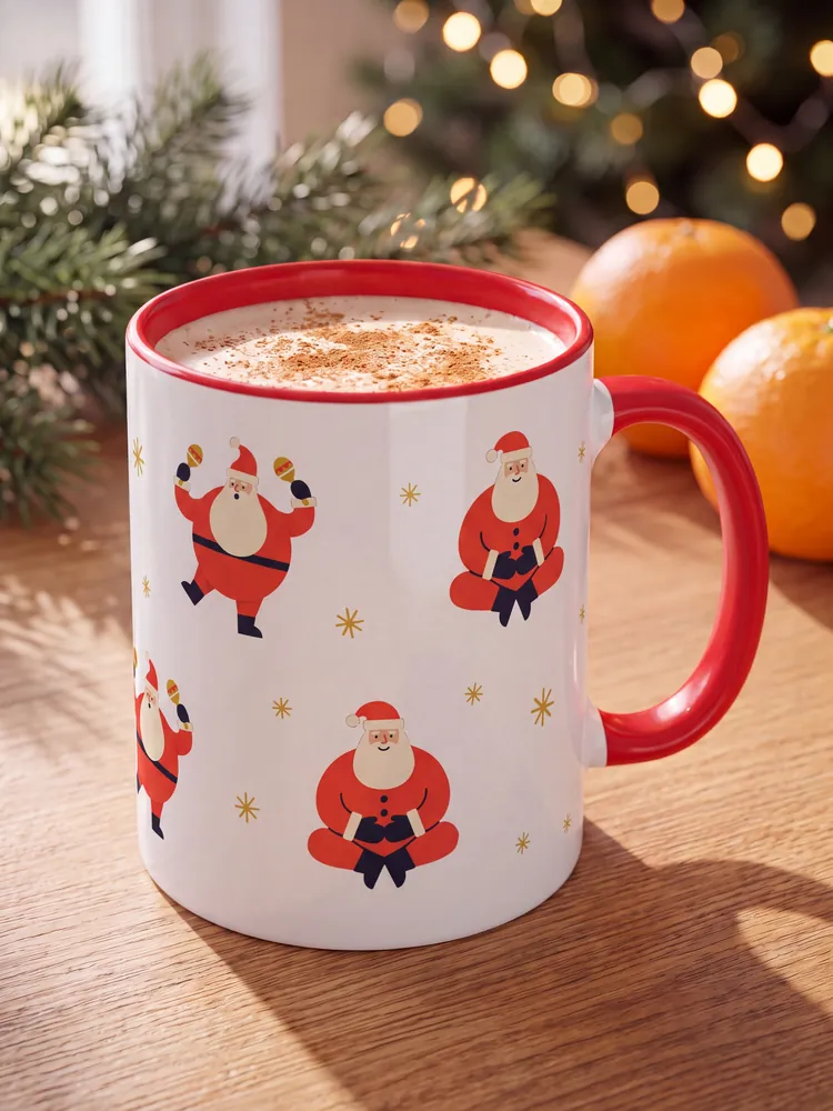 Taza Santas con maracas · Taza de cerámica
