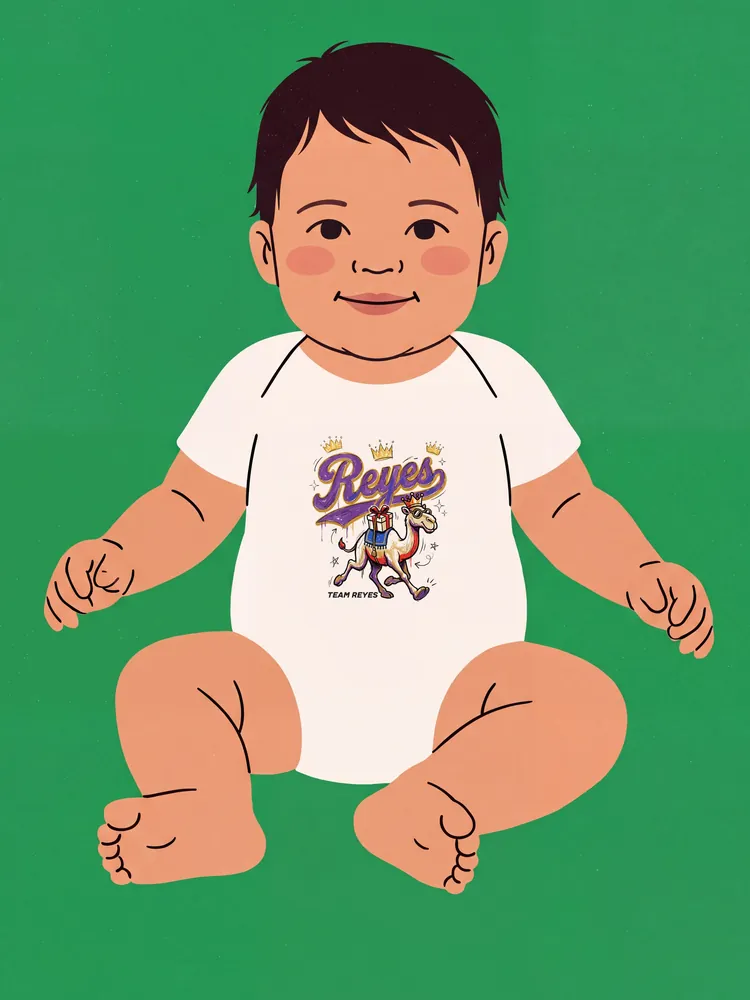 Team Reyes · script · Baby onesie