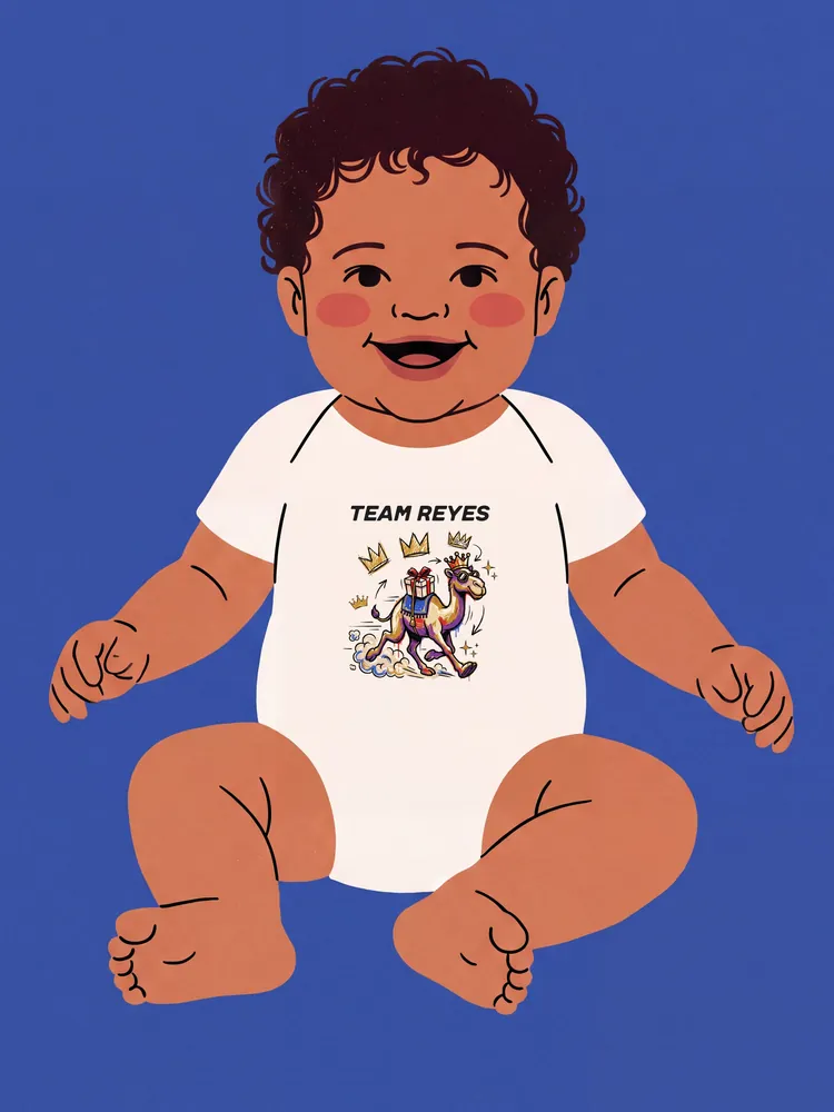 Team Reyes · Baby onesie