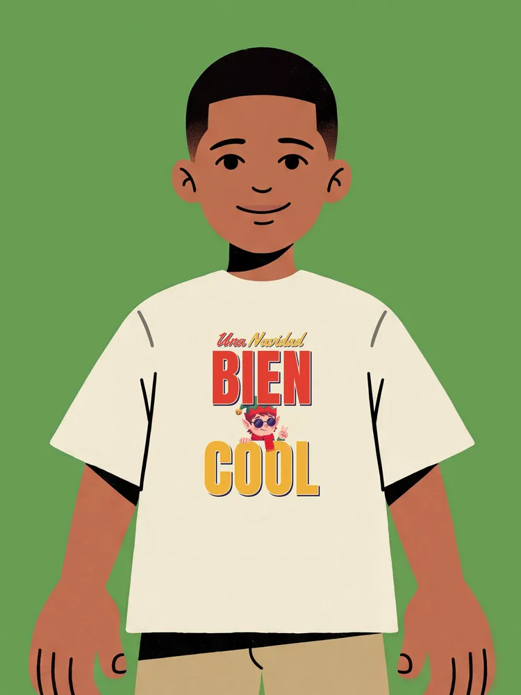 Una Navidad bien cool · elf · Youth tee