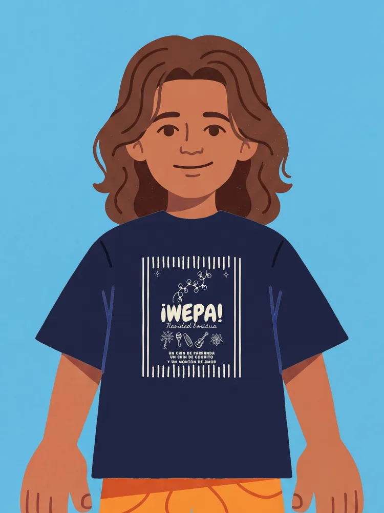 ¡Wepa! · cream · Youth tee