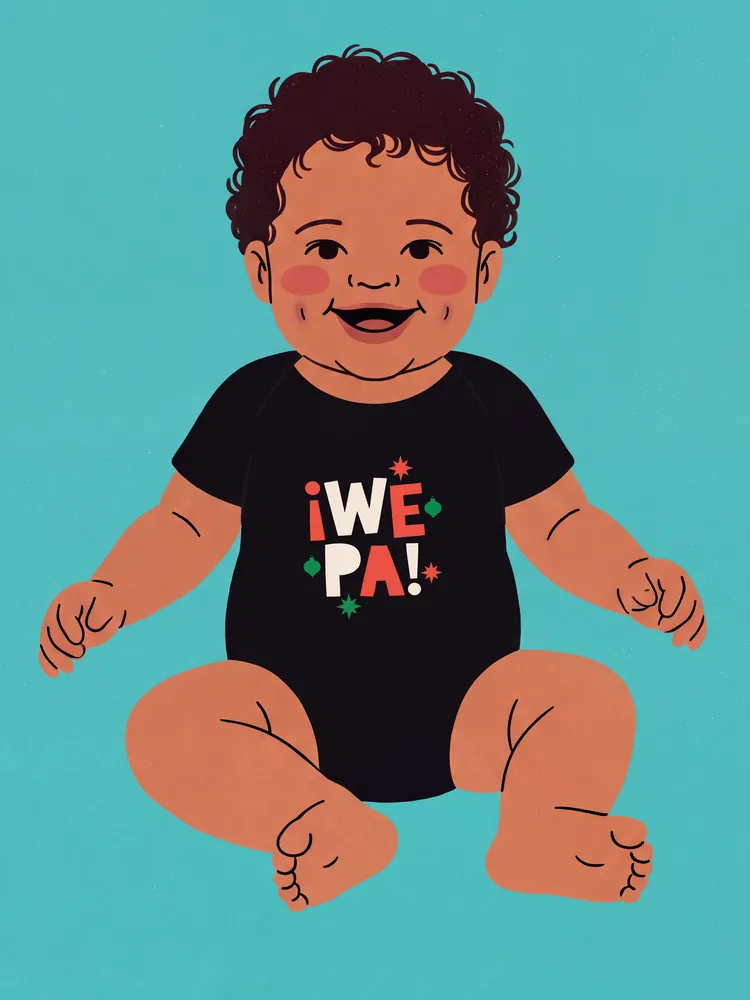 ¡WEPA! · Baby onesie