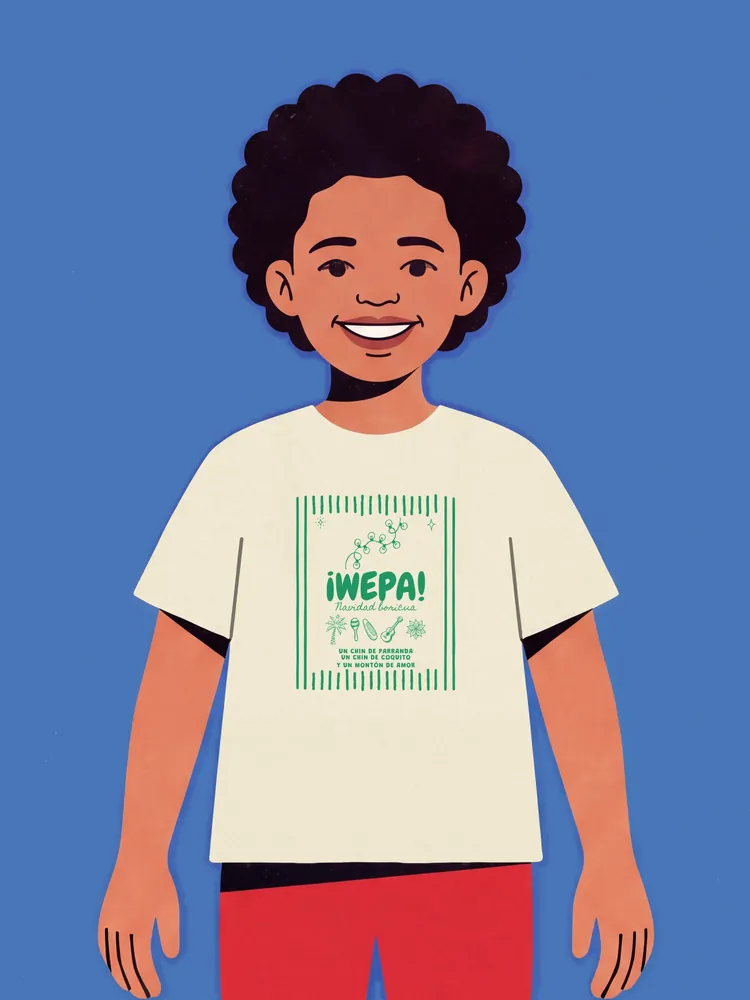 ¡Wepa! · green · Youth tee