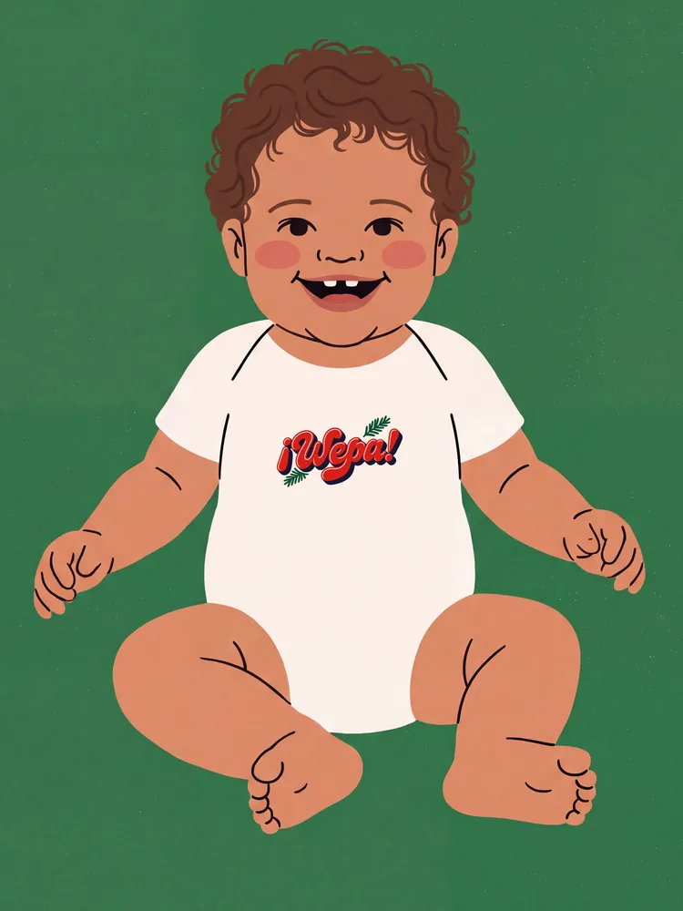¡Wepa! · Baby onesie